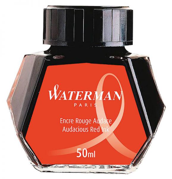 Чернила WATERMAN Ink Bottle 51063 (S0110730) для перьевых ручек чернила: красный (50мл)