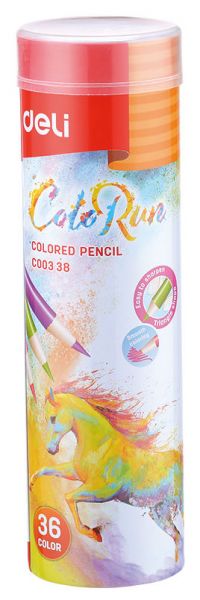 Карандаши цветные Deli ColoRun EC00338