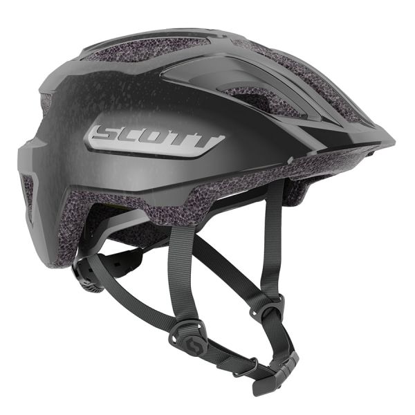 Шлем велосипедный Scott Spunto Junior Plus (CE) для велосипеда/самоката 50-56 черный