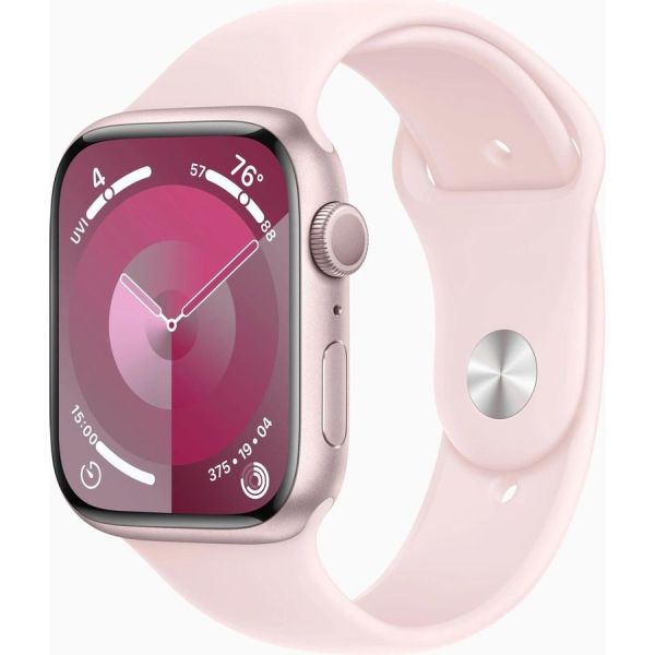 Умные часы Apple Watch Series 9 2023 41 мм розовый/светло-розовый [mr933ll/a]